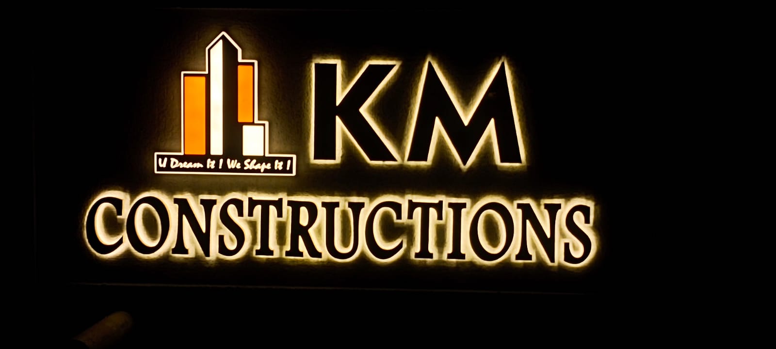 Backlit Name Board