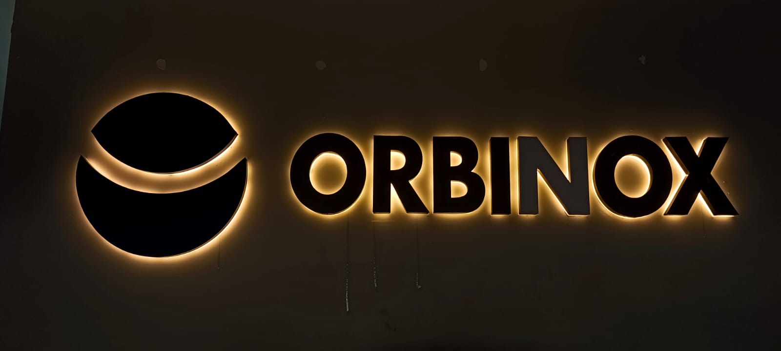 LED Halo 3D Letters