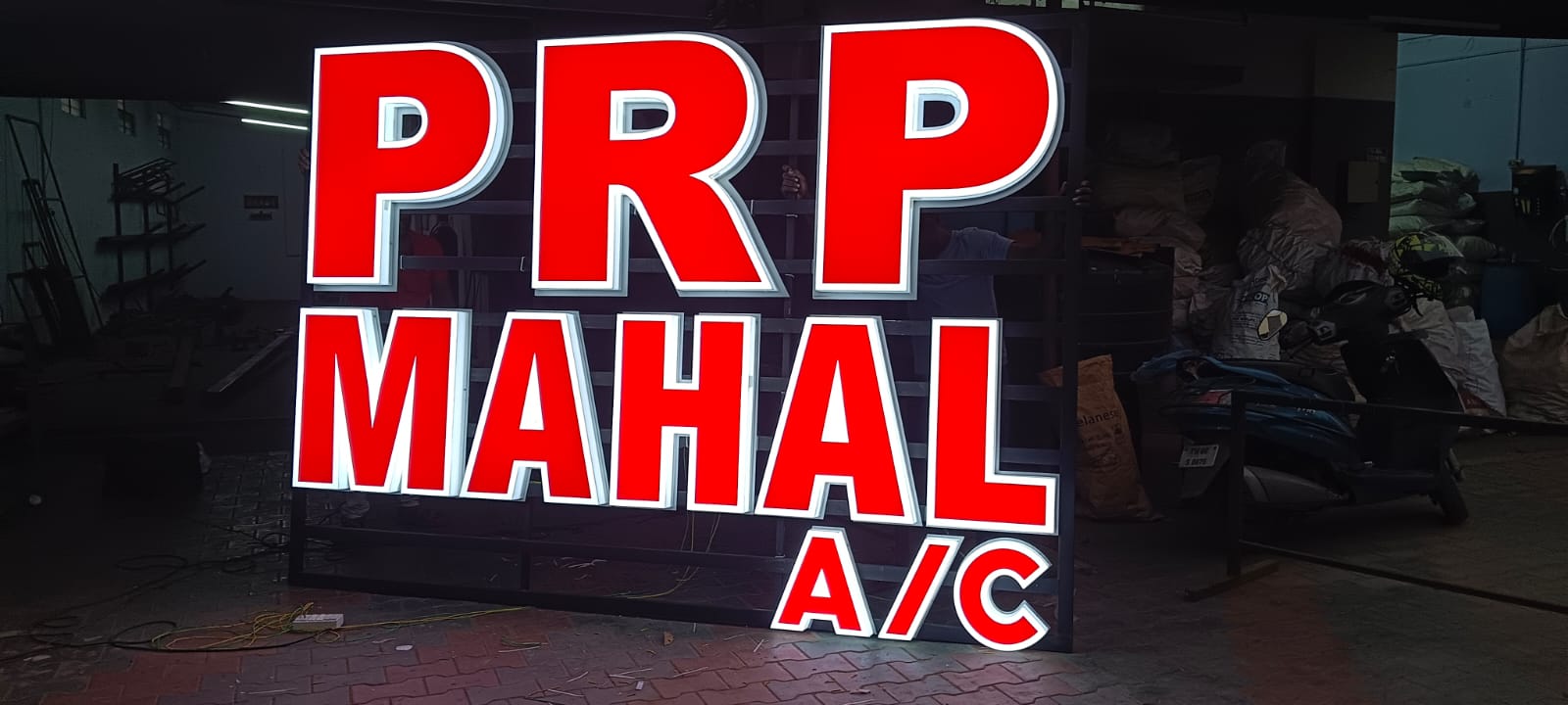 Backlit Glow Sign Board